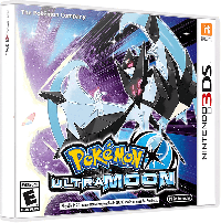 Pokemon Ultra Moon Nintendo 3DS  box art